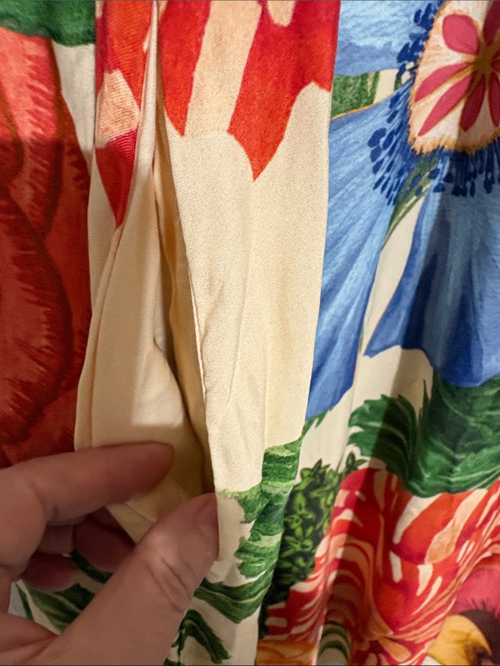 Antropologie FarmRio Halterneck Maxi Dress with Tropical Print - Picture 8 of 14